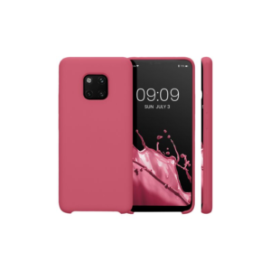 Husa Kwmobile pentru Huawei Mate 20 Pro, Silicon, Roz, 52287.238 Husa Kwmobile pentru Huawei Mate 20 Pro, Silicon, Roz, 52287.238