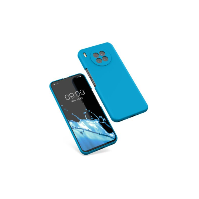 Husa Kwmobile pentru Huawei nova 8i, Silicon, Albastru, 56460.224
