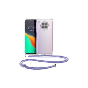 Husa Kwmobile pentru Huawei nova 8i, Silicon, Transparent/Mov, 57666.108 Husa Kwmobile pentru Huawei nova 8i, Silicon, Transparent/Mov, 57666.108
