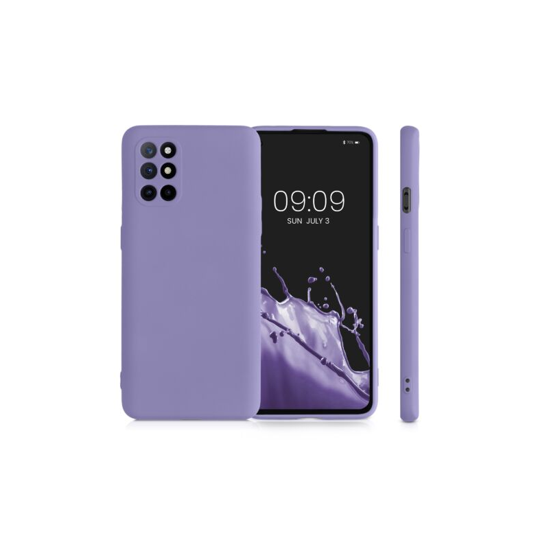 Husa Kwmobile pentru OnePlus 8T, Silicon, Mov, 55350.222 Husa Kwmobile pentru OnePlus 8T, Silicon, Mov, 55350.222