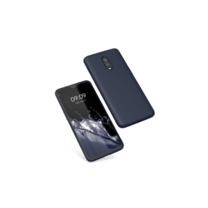 Husa Kwmobile pentru OnePlus 6T, Silicon, Albastru, 55347.53 Husa Kwmobile pentru OnePlus 6T, Silicon, Albastru, 55347.53