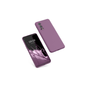 Husa Kwmobile pentru OnePlus Nord 2 5G, Silicon, Mov, 56070.235 Husa Kwmobile pentru OnePlus Nord 2 5G, Silicon, Mov, 56070.235