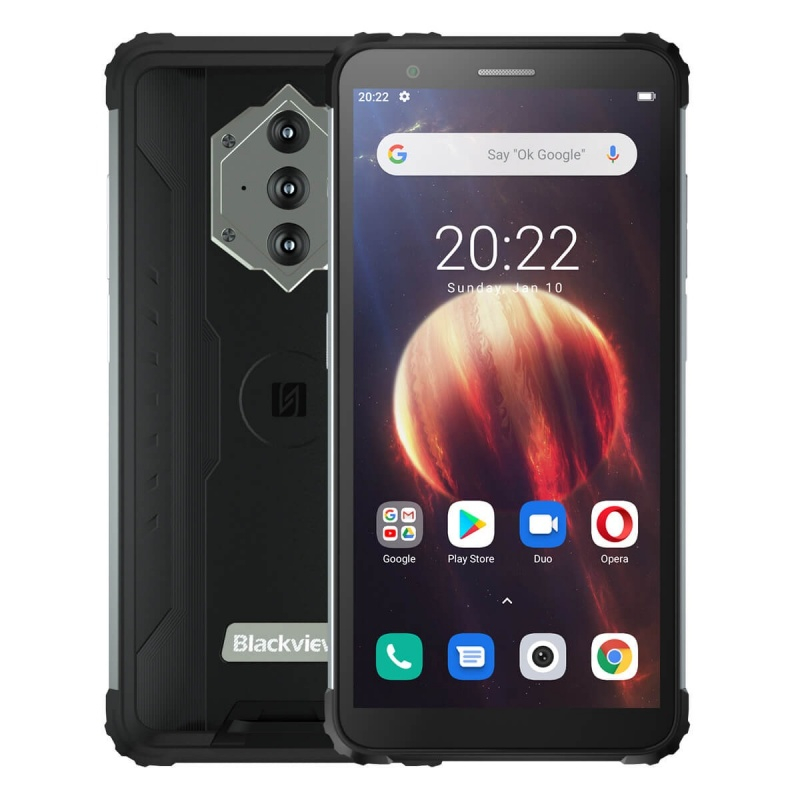 Telefon mobil Blackview BV6600, 64GB, 4GB RAM, Dual SIM, Negru Telefon mobil Blackview BV6600, 64GB, 4GB RAM, Dual SIM, Negru