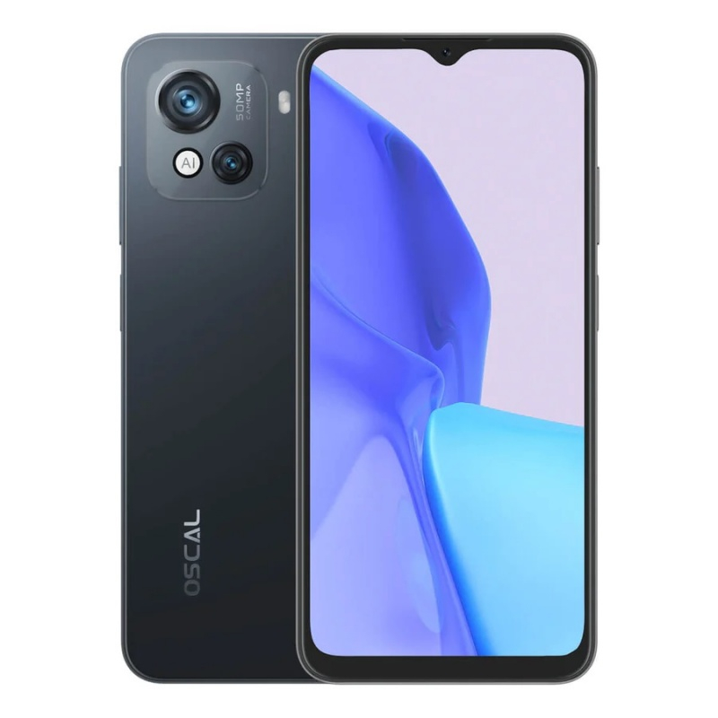 Telefon mobil Oscal C80, 128GB, 8GB RAM, Dual SIM, Negru Telefon mobil Oscal C80, 128GB, 8GB RAM, Dual SIM, Negru