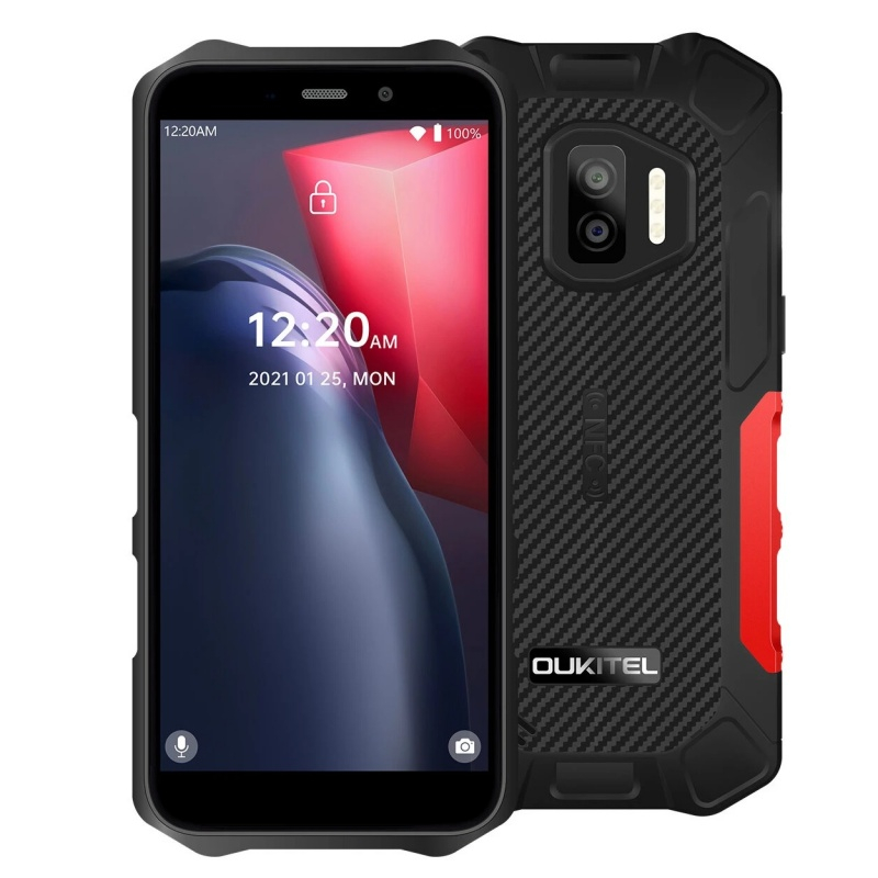 Telefon mobil Oukitel WP12 Pro, 64GB, 4GB RAM, Dual SIM, Negru/Albastru Telefon mobil Oukitel WP12 Pro, 64GB, 4GB RAM, Dual SIM, Negru/Albastru