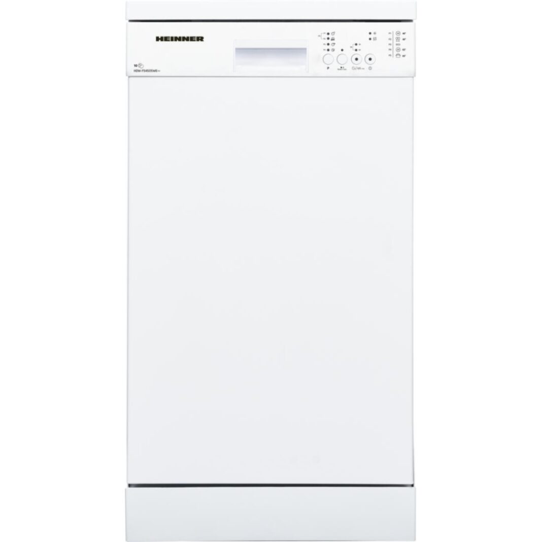 Masina de spalat vase Heinner HDW-FS4505WE++, 10 Seturi, 5 Programe, Clasa E Masina de spalat vase Heinner HDW-FS4505WE++, 10 Seturi, 5 Programe, Clasa E