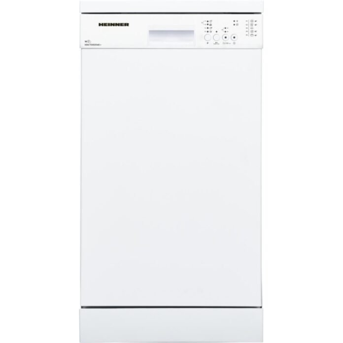 Masina de spalat vase Heinner HDW-FS4505WE++, 10 Seturi, 5 Programe, Clasa E Masina de spalat vase Heinner HDW-FS4505WE++, 10 Seturi, 5 Programe, Clasa E