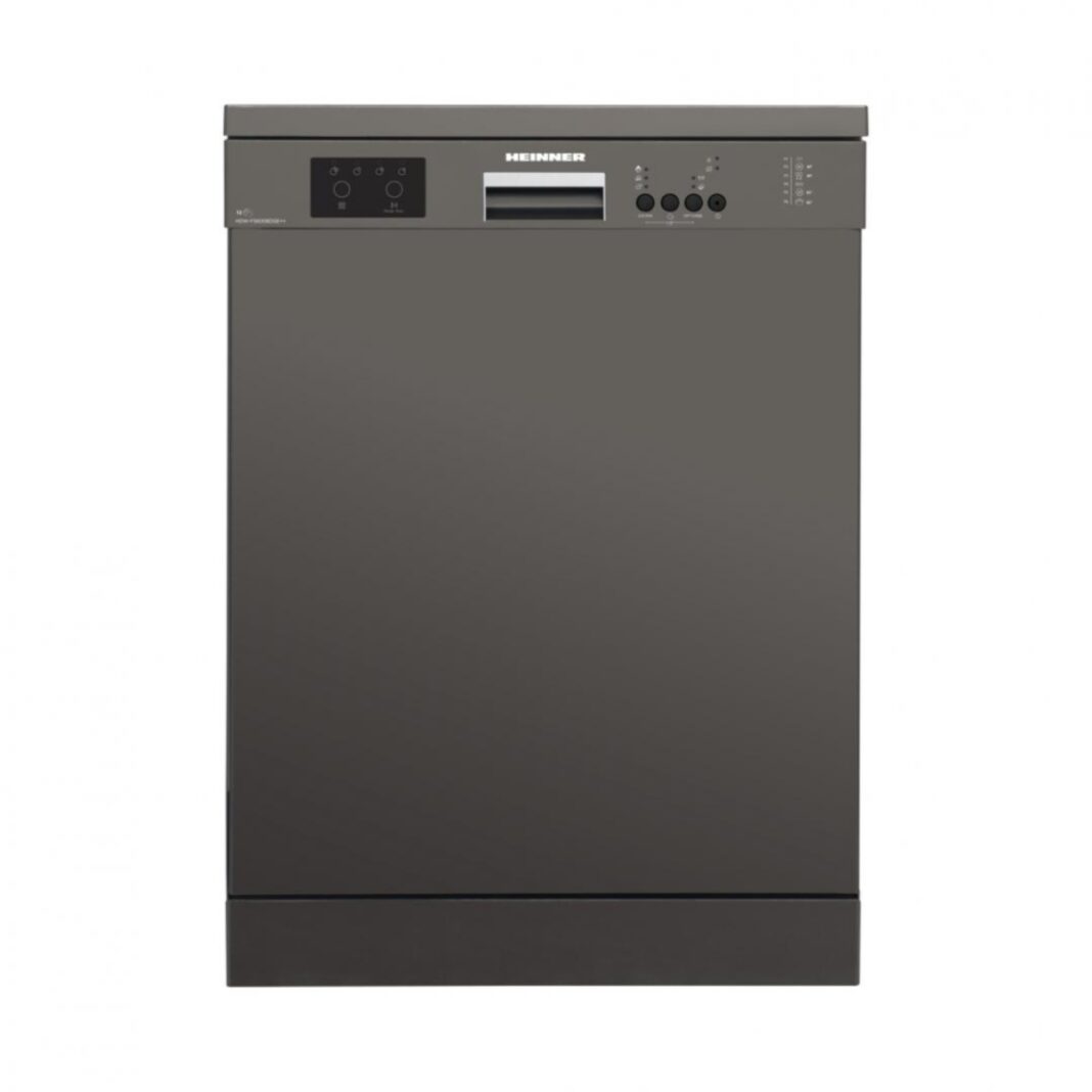 Masina de spalat vase Heinner HDW-FS6006DGE++ , 12 Seturi, 6 Programe, Clasa E