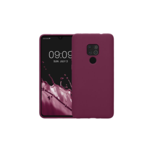 Husa Kwmobile pentru Huawei Mate 20, Silicon, Violet, 46394.187 Husa Kwmobile pentru Huawei Mate 20, Silicon, Violet, 46394.187