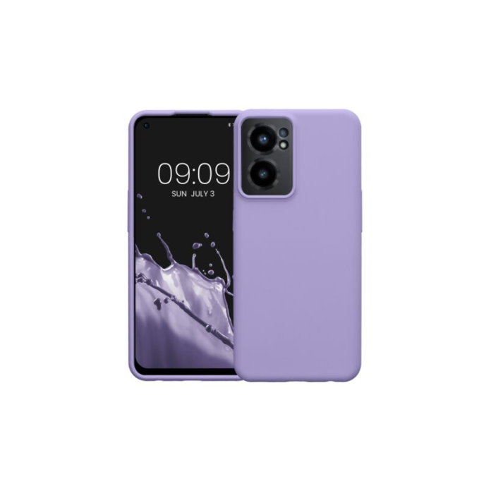 Husa Kwmobile pentru OnePlus Nord CE 2 5G, Silicon, Mov, 58116.222 Husa Kwmobile pentru OnePlus Nord CE 2 5G, Silicon, Mov, 58116.222