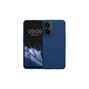 Husa Kwmobile pentru OnePlus Nord CE 2 5G, Silicon, Albastru, 58116.116 Husa Kwmobile pentru OnePlus Nord CE 2 5G, Silicon, Albastru, 58116.116