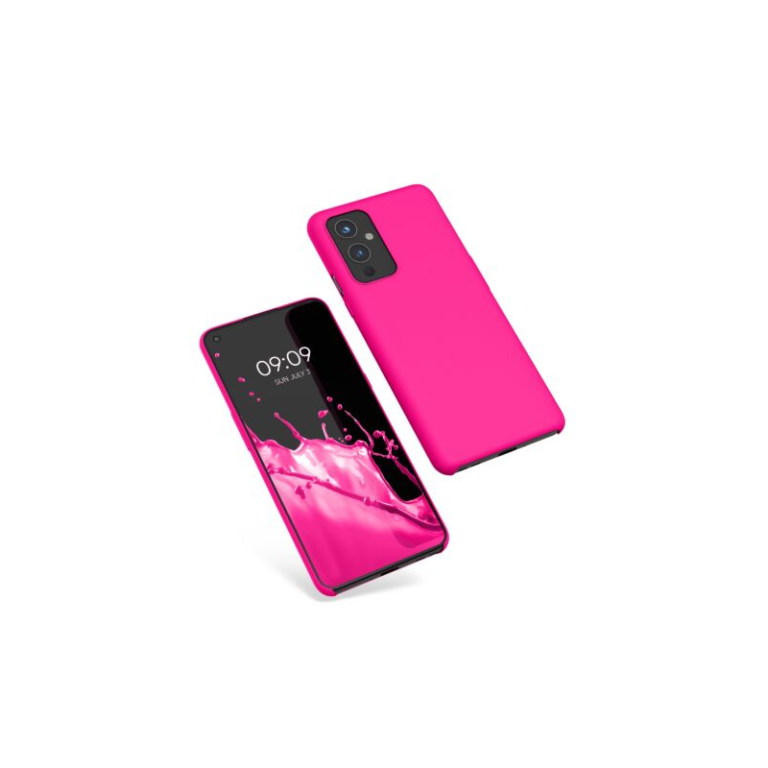 Husa Kwmobile pentru OnePlus 9, Silicon, Roz, 56040.77