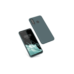 Husa Kwmobile pentru Huawei P30 Lite, Silicon, Verde, 47499.169 Husa Kwmobile pentru Huawei P30 Lite, Silicon, Verde, 47499.169