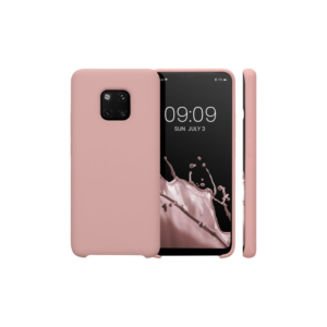 Husa Kwmobile pentru Huawei Mate 20 Pro, Silicon, Roz, 52287.193 Husa Kwmobile pentru Huawei Mate 20 Pro, Silicon, Roz, 52287.193