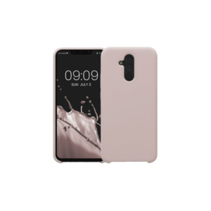 Husa Kwmobile pentru Huawei Mate 20 Lite, Silicon, Crem, 46310.225 Husa Kwmobile pentru Huawei Mate 20 Lite, Silicon, Crem, 46310.225