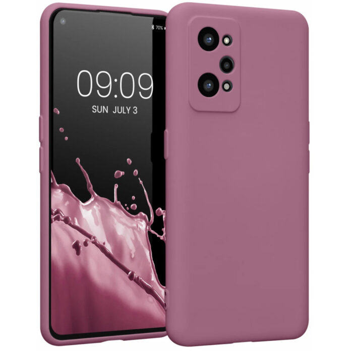 Husa Kwmobile pentru Realme GT Neo 2, Silicon, Violet, 57579.167 Husa Kwmobile pentru Realme GT Neo 2, Silicon, Violet, 57579.167