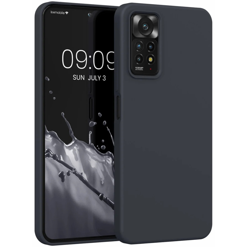 Husa Kwmobile pentru Xiaomi Redmi Note 11 Pro/Redmi Note 11 Pro 5G, Silicon, Negru, 57373.47 Husa Kwmobile pentru Xiaomi Redmi Note 11 Pro/Redmi Note 11 Pro 5G, Silicon, Negru, 57373.47