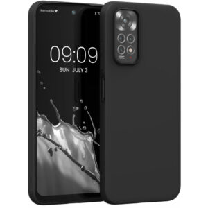 Husa Kwmobile pentru Xiaomi Redmi Note 11/Redmi Note 11s, Silicon, Negru, 57368.47 Husa Kwmobile pentru Xiaomi Redmi Note 11/Redmi Note 11s, Silicon, Negru, 57368.47