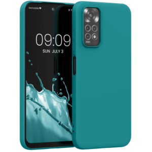 Husa Kwmobile pentru Xiaomi Redmi Note 11/Redmi Note 11s, Silicon, Verde, 57368.57 Husa Kwmobile pentru Xiaomi Redmi Note 11/Redmi Note 11s, Silicon, Verde, 57368.57