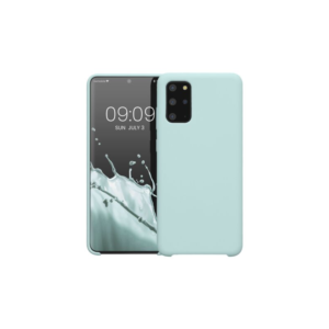 Husa Kwmobile pentru Samsung Galaxy S20 Plus, Silicon, Verde, 51217.200 Husa Kwmobile pentru Samsung Galaxy S20 Plus, Silicon, Verde, 51217.200