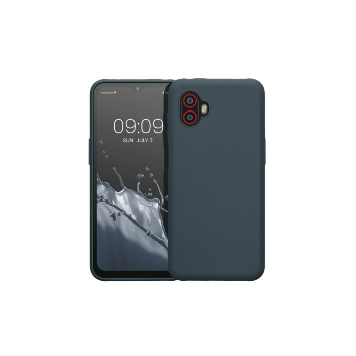 Husa Kwmobile pentru Samsung Galaxy XCover 6 Pro, Silicon, Albastru, 59037.202 Husa Kwmobile pentru Samsung Galaxy XCover 6 Pro, Silicon, Albastru, 59037.202