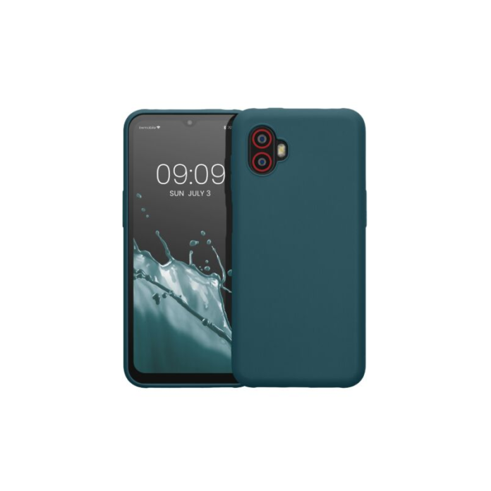 Husa Kwmobile pentru Samsung Galaxy XCover 6 Pro, Silicon, Verde, 59037.57 Husa Kwmobile pentru Samsung Galaxy XCover 6 Pro, Silicon, Verde, 59037.57