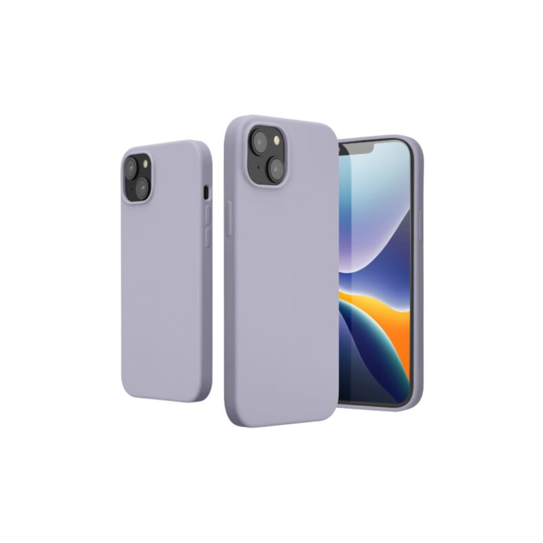 Husa Kwmobile pentru Apple iPhone 14 Plus, Silicon, Mov, 59072.139