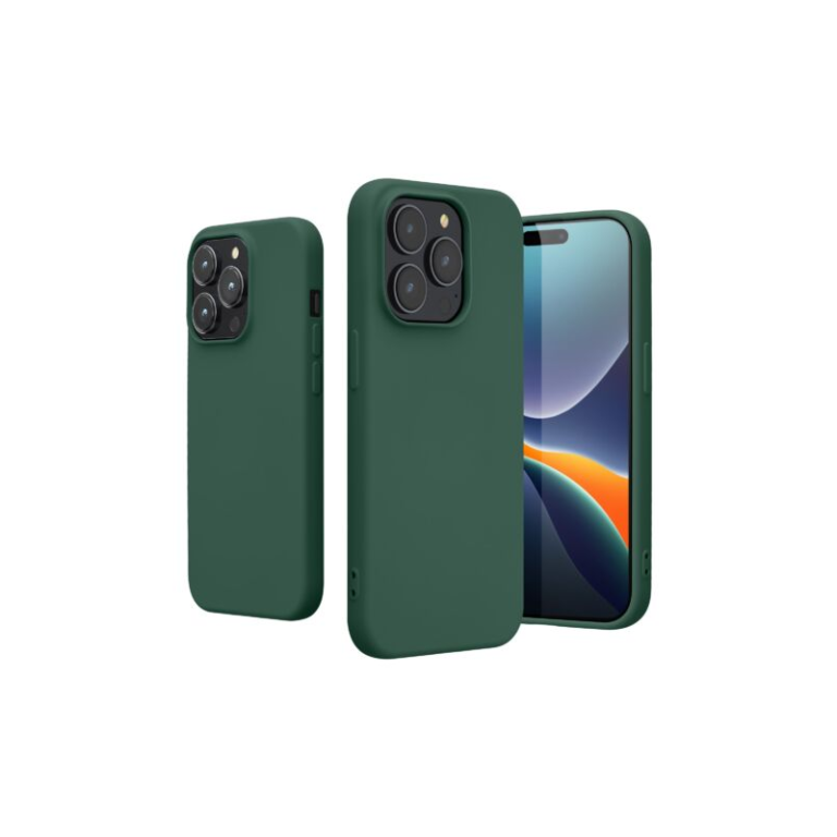 Husa Kwmobile pentru Apple iPhone 14 Pro, Silicon, Verde, 59081.166