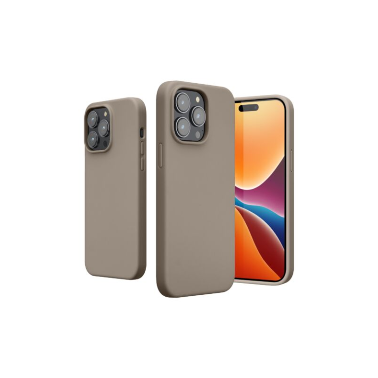 Husa Kwmobile pentru Apple iPhone 14 Pro Max, Silicon, Maro, 59074.155
