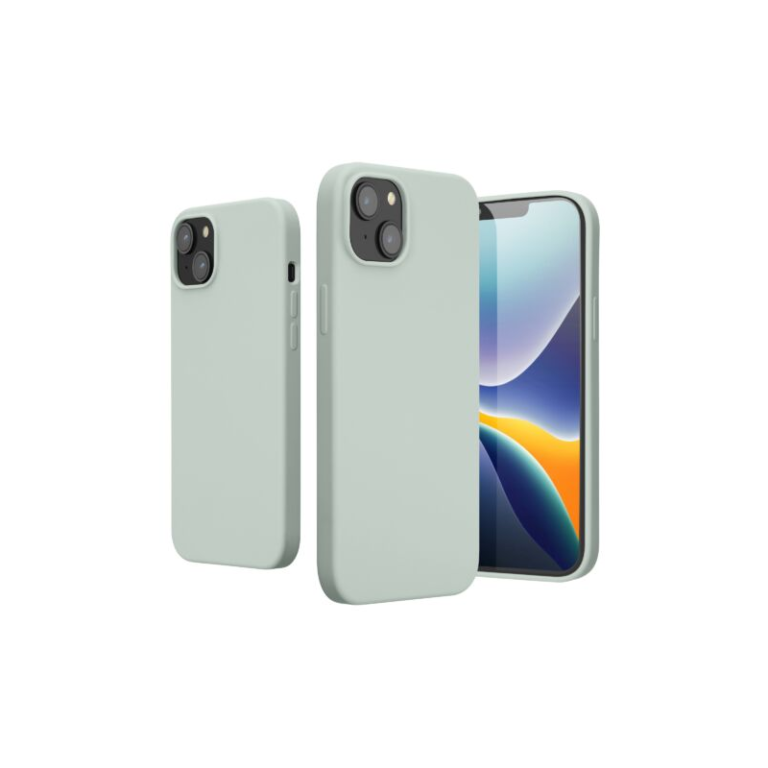 Husa Kwmobile pentru Apple iPhone 14 Plus, Silicon, Verde, 59072.200