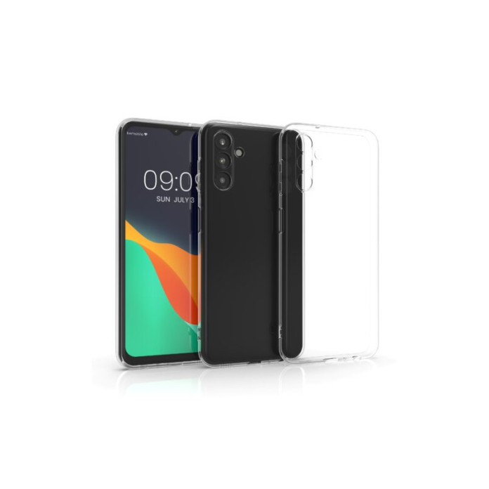 Husa Kwmobile pentru Samsung Galaxy A13 5G, Silicon, Transparent, 59084.03 Husa Kwmobile pentru Samsung Galaxy A13 5G, Silicon, Transparent, 59084.03