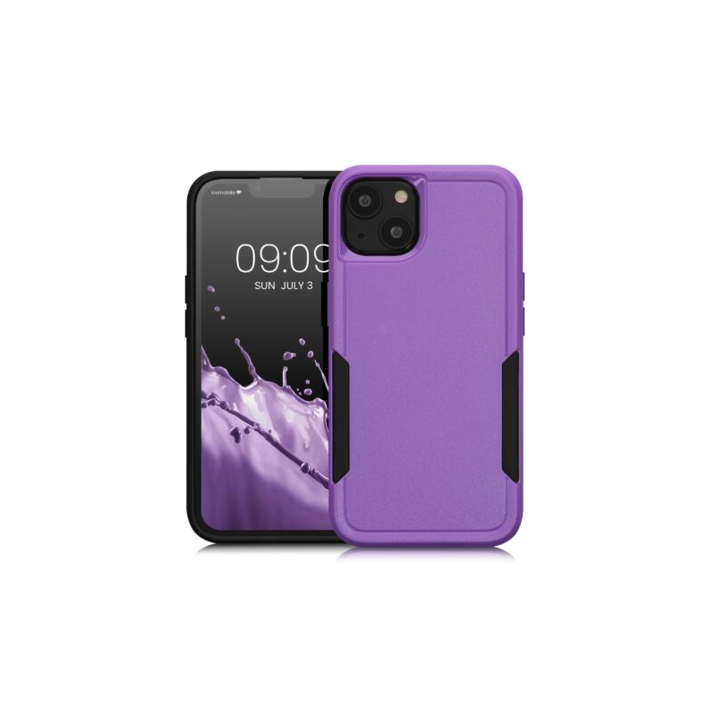 Husa Kwmobile pentru Apple iPhone 13, Silicon, Mov, 59198.108 Husa Kwmobile pentru Apple iPhone 13, Silicon, Mov, 59198.108