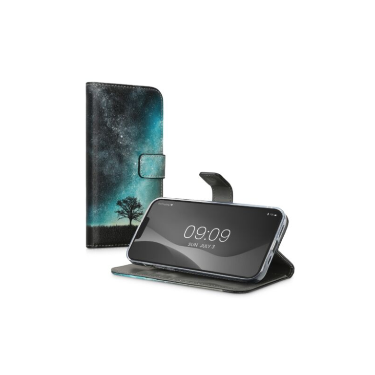Husa Kwmobile pentru Apple iPhone 14 Plus, Piele ecologica, Multicolor, 59209.01