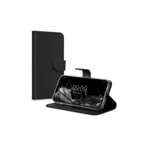 Husa Kwmobile pentru Apple iPhone 14, Piele ecologica, Negru, 59212.01 Husa Kwmobile pentru Apple iPhone 14, Piele ecologica, Negru, 59212.01