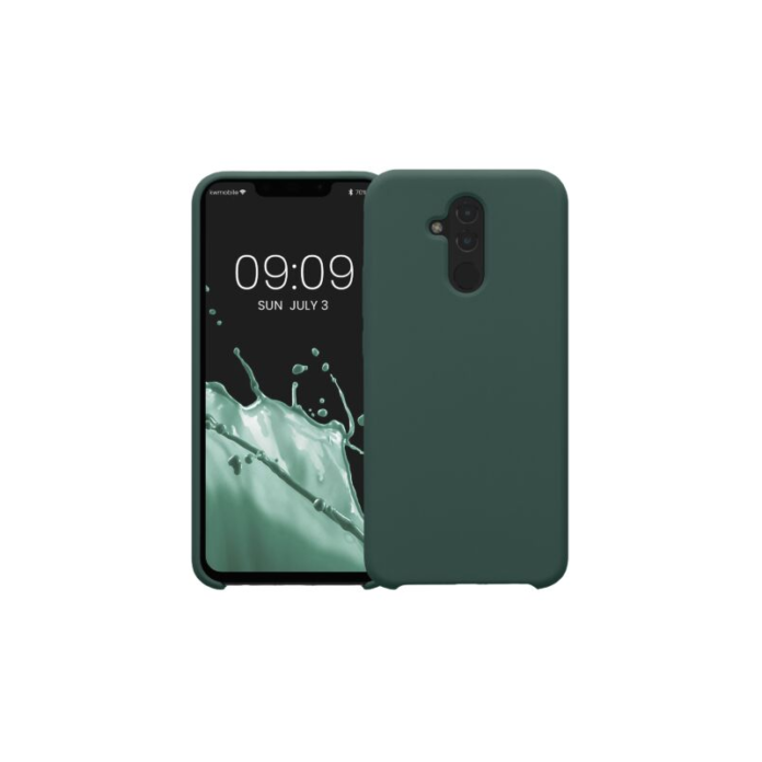 Husa Kwmobile pentru Huawei Mate 20 Lite, Silicon, Verde, 46310.169