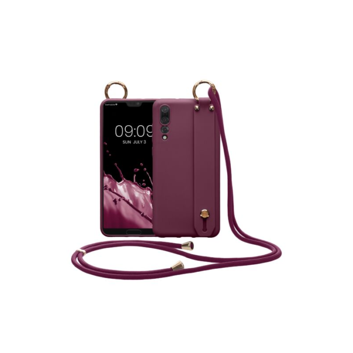 Husa Kwmobile pentru Huawei P20 Pro, Silicon, Violet, 56470.190