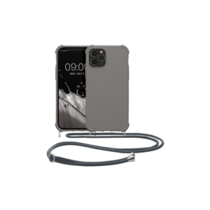 Husa Kwmobile pentru Apple iPhone 12/iPhone 12 Pro, Silicon, Gri, 53840.43 Husa Kwmobile pentru Apple iPhone 12/iPhone 12 Pro, Silicon, Gri, 53840.43