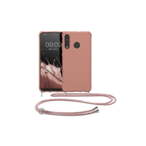 Husa Kwmobile pentru Huawei P30 Lite, Silicon, Roz, 52079.154 Husa Kwmobile pentru Huawei P30 Lite, Silicon, Roz, 52079.154