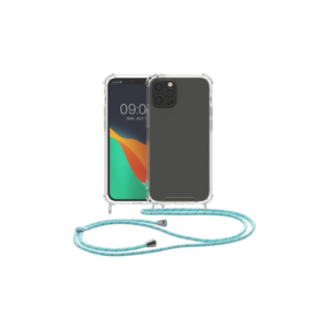 Husa Kwmobile pentru Apple iPhone 12/iPhone 12 Pro, Silicon, Transparent/Verde, 52730.23 Husa Kwmobile pentru Apple iPhone 12/iPhone 12 Pro, Silicon, Transparent/Verde, 52730.23