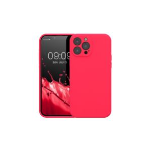 Husa Kwmobile pentru Apple iPhone 13 Pro Max, Silicon, Roz, 59361.77 Husa Kwmobile pentru Apple iPhone 13 Pro Max, Silicon, Roz, 59361.77