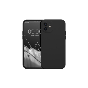Husa Kwmobile pentru Apple iPhone 12/iPhone 12 Pro, Silicon, Negru, 59351.01 Husa Kwmobile pentru Apple iPhone 12/iPhone 12 Pro, Silicon, Negru, 59351.01