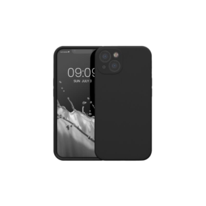 Husa Kwmobile pentru Apple iPhone 13, Silicon, Negru, 59359.01 Husa Kwmobile pentru Apple iPhone 13, Silicon, Negru, 59359.01
