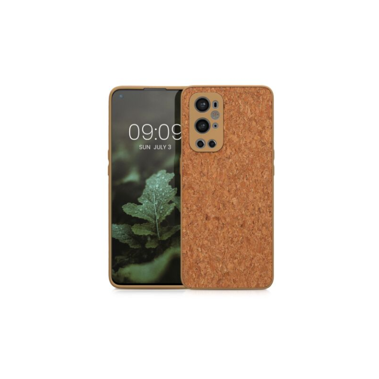 Husa Kwmobile pentru OnePlus 9 Pro, Pluta, Maro, 59344.24