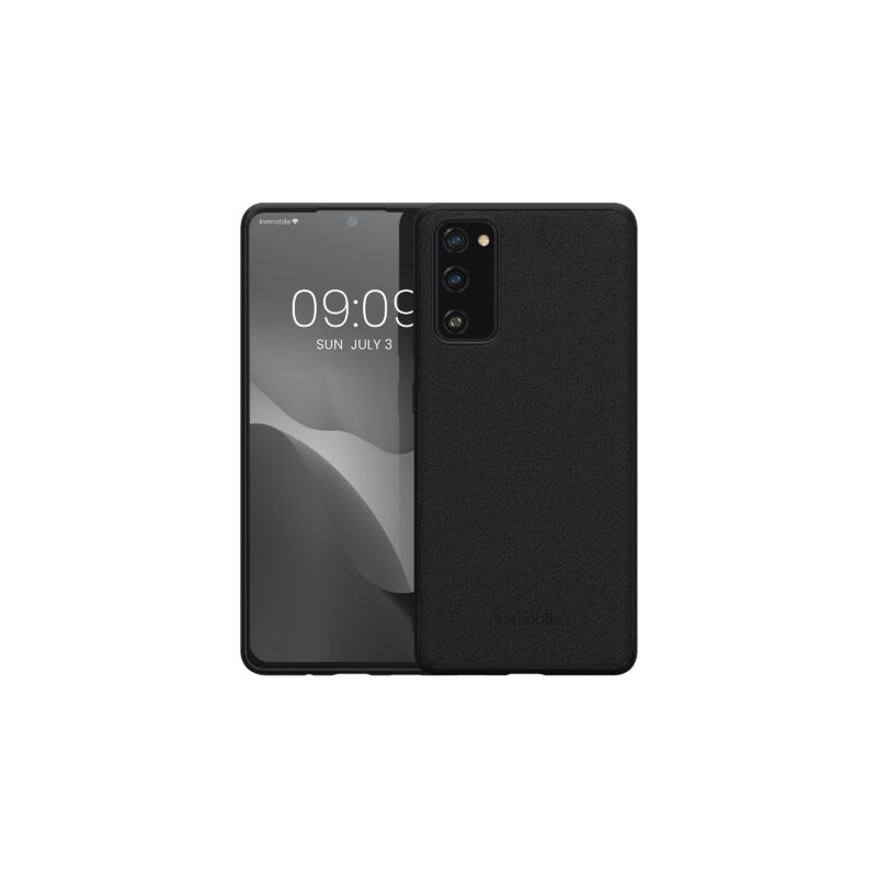 Husa Kwmobile pentru Samsung Galaxy S20 FE, Piele ecologica, Negru, 59386.01 Husa Kwmobile pentru Samsung Galaxy S20 FE, Piele ecologica, Negru, 59386.01
