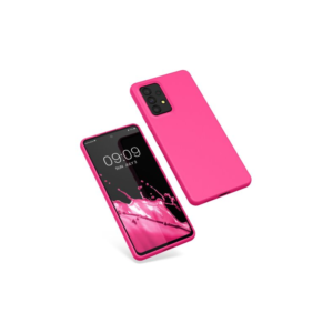 Husa Kwmobile pentru Samsung Galaxy A53 5G, Silicon, Roz, 57808.77 Husa Kwmobile pentru Samsung Galaxy A53 5G, Silicon, Roz, 57808.77