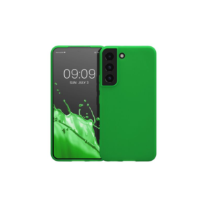 Husa Kwmobile pentru Samsung Galaxy S22, Silicon, Verde, 56758.44 Husa Kwmobile pentru Samsung Galaxy S22, Silicon, Verde, 56758.44