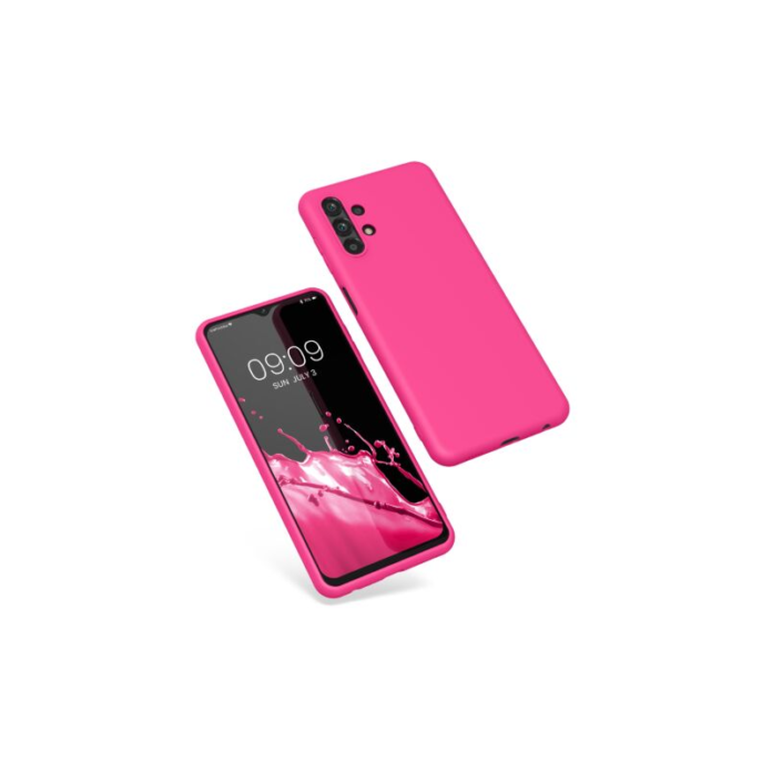 Husa Kwmobile pentru Samsung Galaxy A13, Silicon, Roz, 57805.77