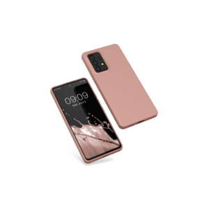 Husa Kwmobile pentru Samsung Galaxy A53 5G, Silicon, Rose Gold, 57808.237 Husa Kwmobile pentru Samsung Galaxy A53 5G, Silicon, Rose Gold, 57808.237