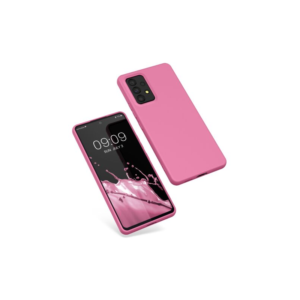 Husa Kwmobile pentru Samsung Galaxy A53 5G, Silicon, Roz, 57808.212 Husa Kwmobile pentru Samsung Galaxy A53 5G, Silicon, Roz, 57808.212