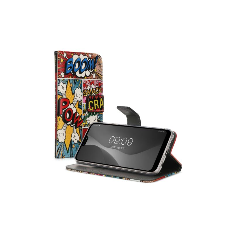 Husa Kwmobile pentru Huawei P20 Lite, Piele ecologica, Multicolor, 44364.36 Husa Kwmobile pentru Huawei P20 Lite, Piele ecologica, Multicolor, 44364.36